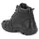 Timberwood TW48 Leather Steel Toe Airmix Sole Mid Ankle Black Work Safety Boots, Size: 10