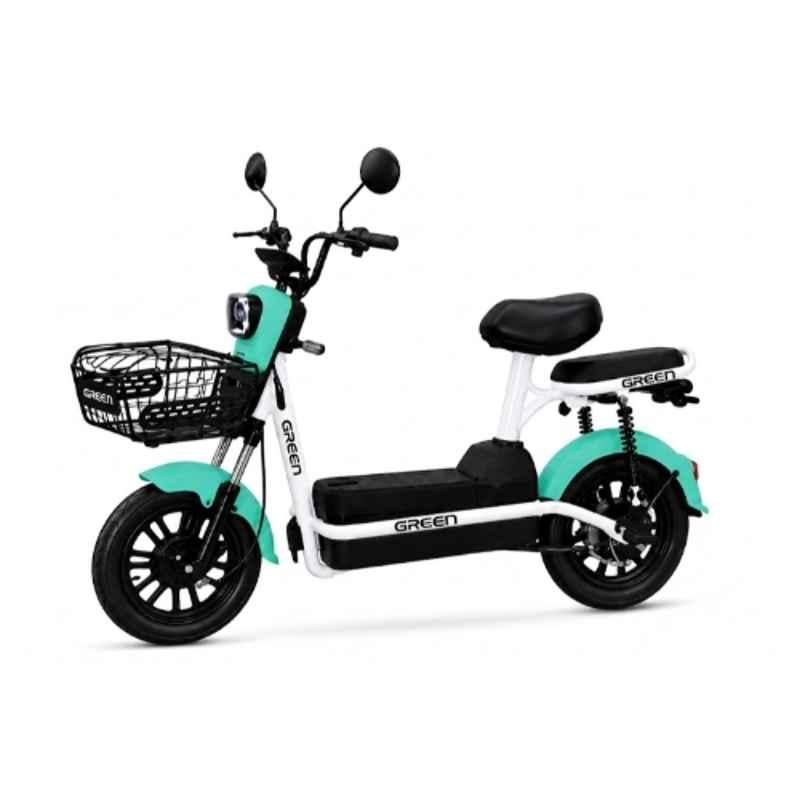Green Spark 25kmph 250W 48V Light Green Low Speed Electric Scooter with Portable Charger, Running Range: 80km in 1 Charge
