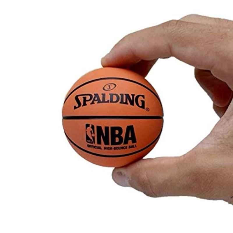 Spalding NBA Rubber Orange High-Bounce Ball, 51161