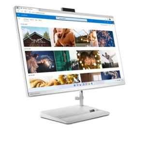 Lenovo Idea Centre AIO 3 27IAP7 White All In One Desktop with Intel Core i3-1215U/8GB/1TB SSD/MS Office 2021/Windows 11 Home/27 inch FHD Display & Wireless Mouse, F0GJ00QSIN