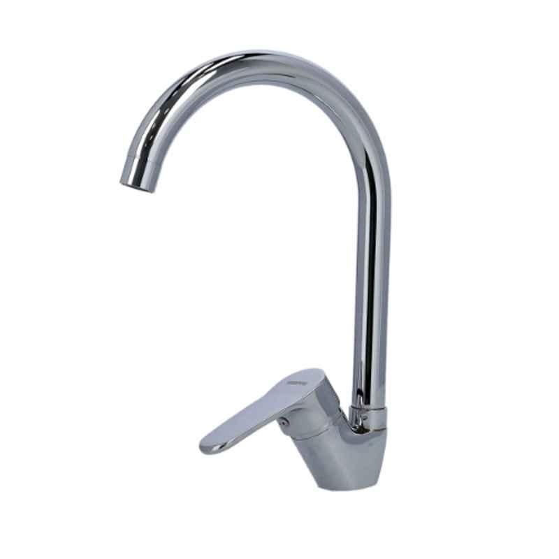 Geepas GSW61102 Brass Chrome Plated Single Lever Sink Mixer