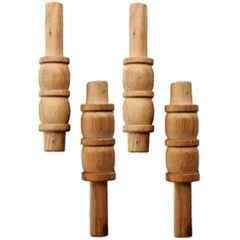 GLS Economy Wooden Beige Standard Stump Bails (Pack of 4)