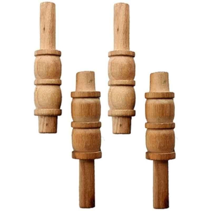 GLS Economy Wooden Beige Standard Stump Bails (Pack of 4)