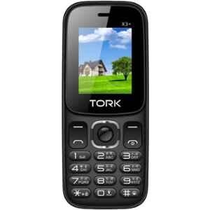 Tork X3+ 1.8 inch Black Feature Phone