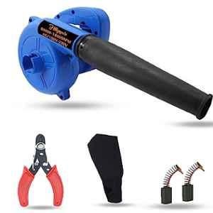 Hillgrove 800W Plastic Blue Electric Air Blower with Carbon Brushes & Wire Cutter, HGCM1038