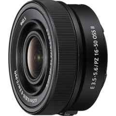 Sony SELP16502 16-50mm F3.5-5.6 E Mount Standard Power Zoom Lens for Digital SLR Camera, SELP16502/Q SYX