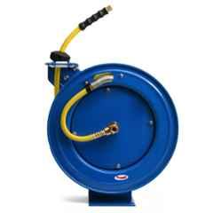 OilShield 6mm 30m Rubber Yellow Oilshield Air Hose Reel with Dual Arm, ZAR0630DA-OS