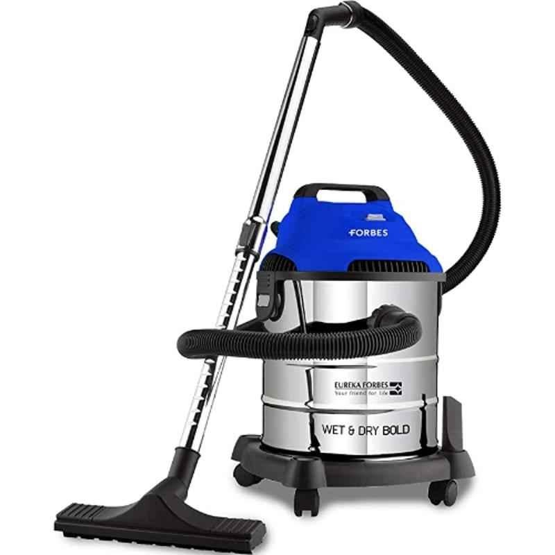 Eureka Forbes Wet & Dry Bold 1400W 20L Blue Multipurpose Canister Vacuum Cleaner, GFCDWDBOLD0000