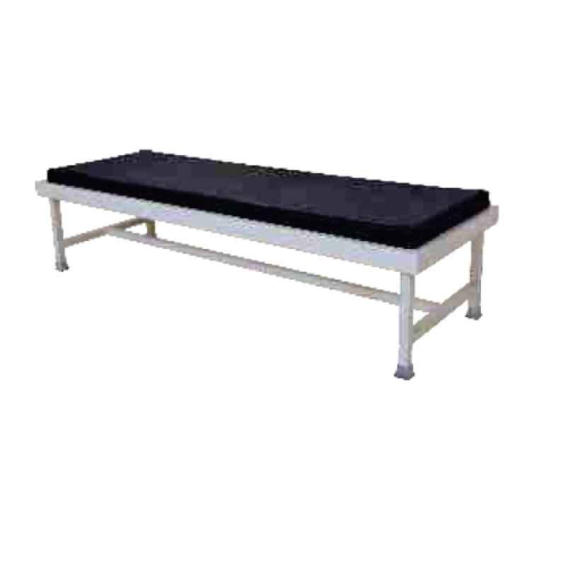 Deep Surgical 72x24x18 inch Stainless Steel Attendant Bed