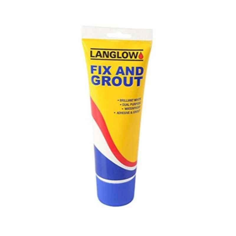 Langlow 330g White Fix & Grout Pack Adhesive, B07Mws415D