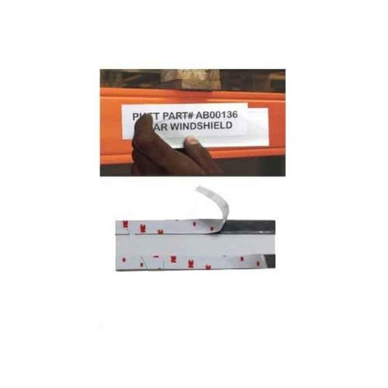 Plastikraft 200mm Plastic Self Adhesive Label Holder