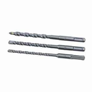 Camron 3 Pcs 6, 8 & 10mm SDS-Plus Carbide Tipped Rotary Hammer Drill Bit Set with Optimized Flute Design