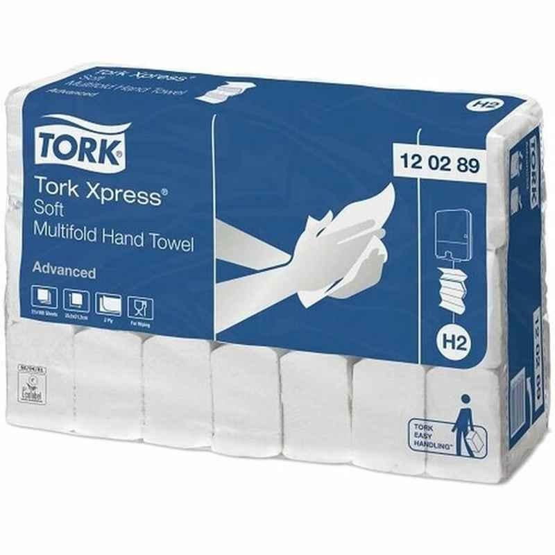 Tork Xpress Soft Multifold Hand Towel, 2 Ply, 21x180 Sheets