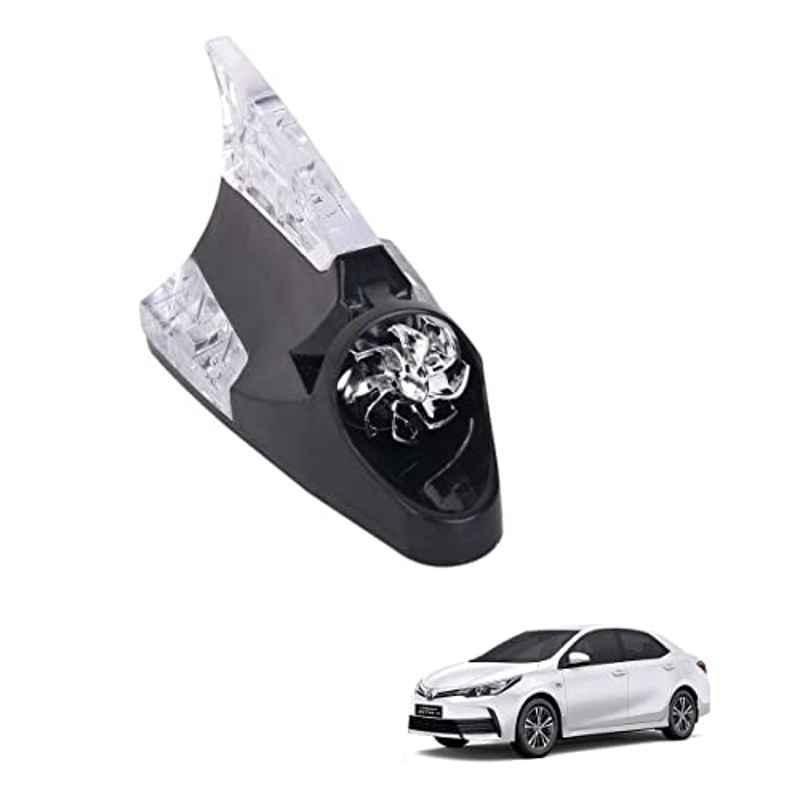 Kozdiko Black Auto Wind Power LED Light Shark Fin Car Antenna for Toyota Corolla New Altis