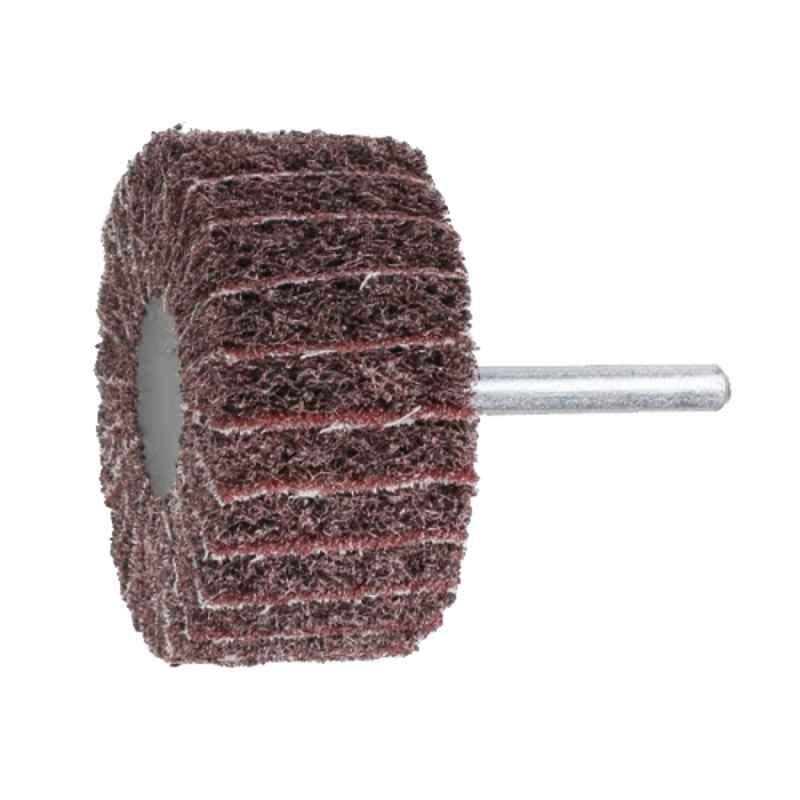 Beta 11276A 40mm M/120 Grit Shaft Mounted Flap & Non Woven Wheel, 112760012