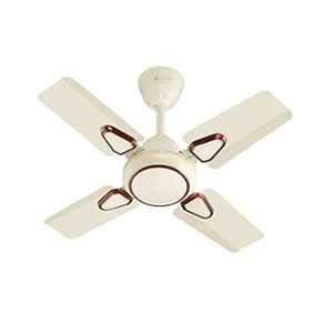 Candes Brio 858rpm Ivory 4 Blade Anti Dust Ceiling Fan, Sweep: 600 mm