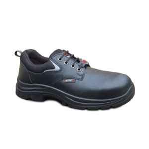 Perf Spider Buff Tango Leather Steel Toe Safety Shoes, Size: 5