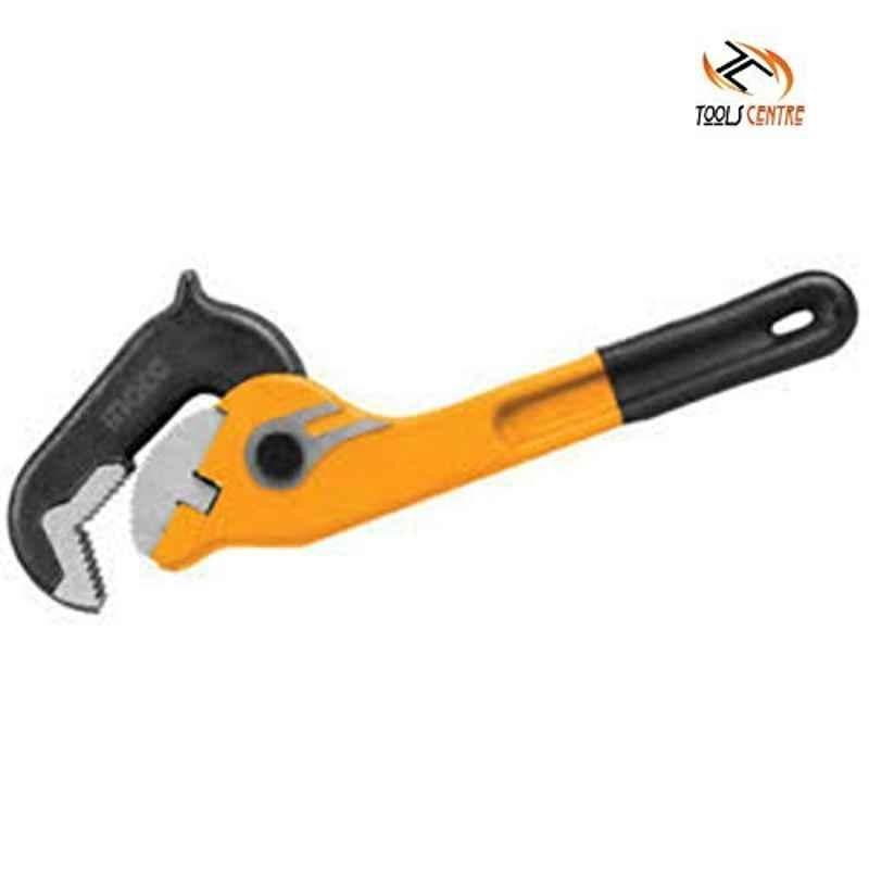 Krost Grey Plastic Ratcheting Pipe Wrench
