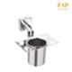 ZAP Stainless Steel Wall Mount Toothbrush Holder
