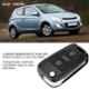 AllExtreme EX3CRKC Black 3 Buttons Silicone Shell Case Body Car Remote Key Cover