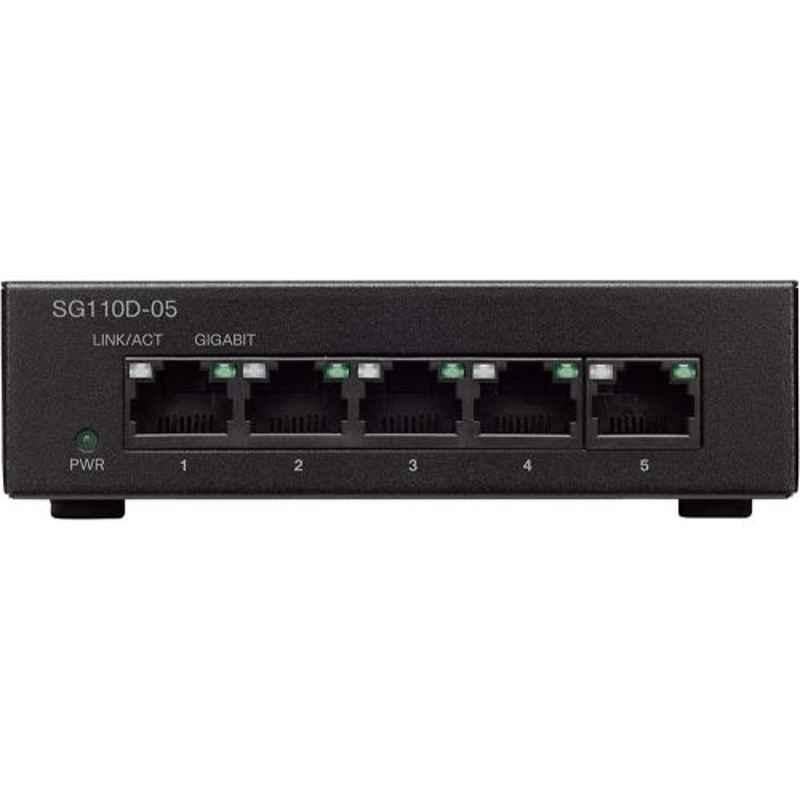 Cisco SG110D-05 5-Port Gigabit Desktop Switch, SG110D05EU