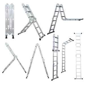 Aardwolf Quickfit 12 Step 12.5ft Heavy Duty Aluminium Extension Ladder, AQT-403