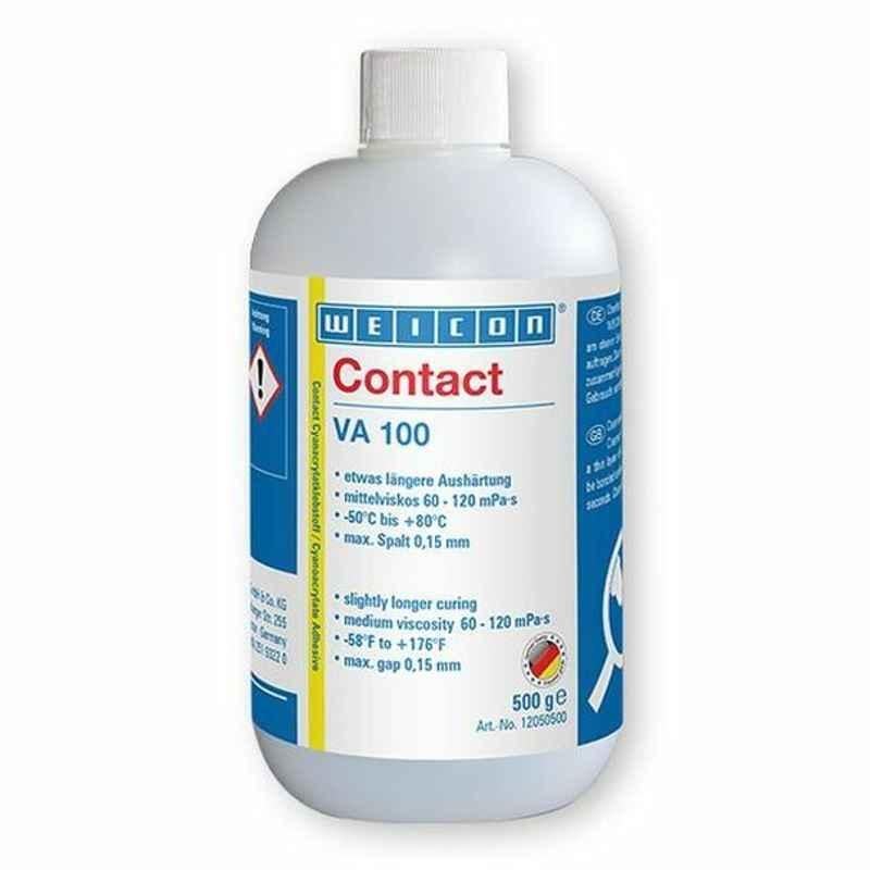 Weicon Contact VA 100 Cyanoacrylate Adhesive, 12050500, 500GM