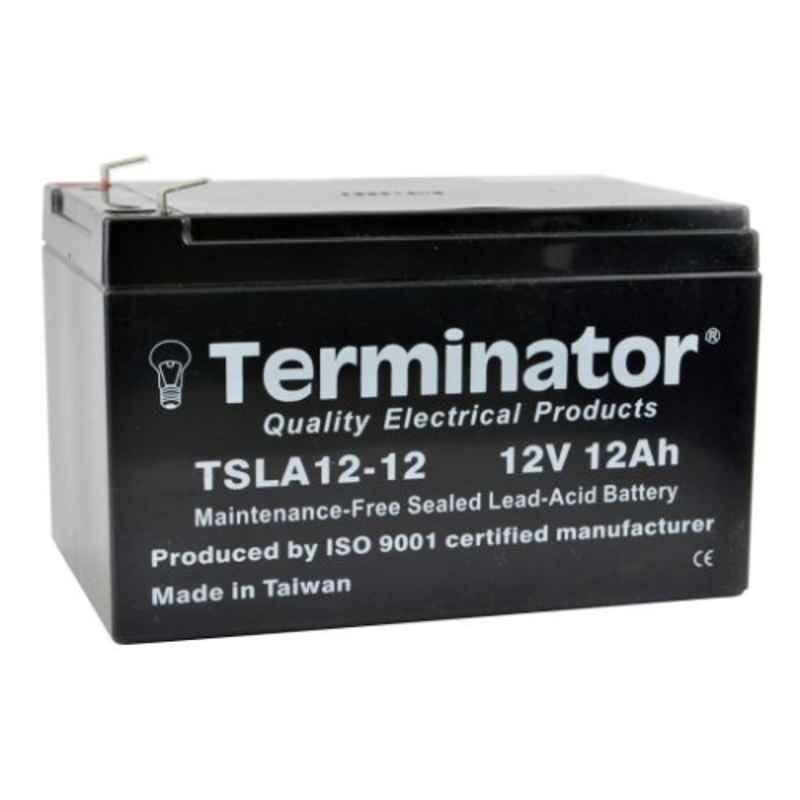 Terminator 12Ah SLA Battery, TSLA12-12