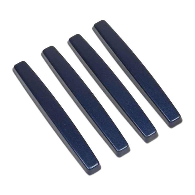 Kingsway 4 Pcs Universal Fit D1 Blue Car Door Edge Protection Guard Set for All Cars
