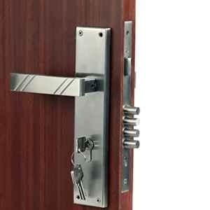Voltizi ‎Altis 10 inch ‎Stainless Steel ‎Matt Finish Mortise Main & Bedroom Lock Set