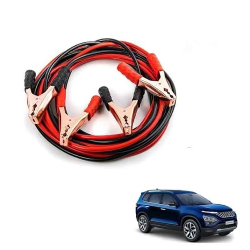 Kozdiko Heavy Duty Auto Jumper Battery Booster Wire Clamp with Alligator Wire for Tata Safari 2021-Present