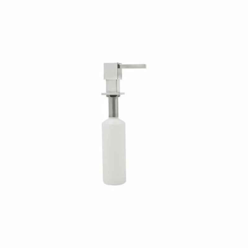 Teka White & Silver Stainless Steel Soap Dispenser, PS111-BN
