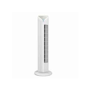 GM Fortune 55W Super Silent Operation White Bladeless Tower Fan with Air Purifier with 90 deg Horizontal Oscillation, 3 Speed Modes, Up to 8 Hours Timer & Remote for Easy Access