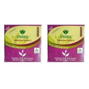 Utkarsh Magnesium Sulphate 900g Crystalline 100% Water Soluble Speciality Complex Fertilizer (Pack of 2)