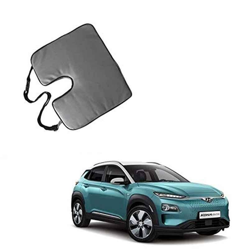 Kozdiko 36x42x65cm PU & Foam Grey Seat Cushion Pillow for Hyundai Kona Electric