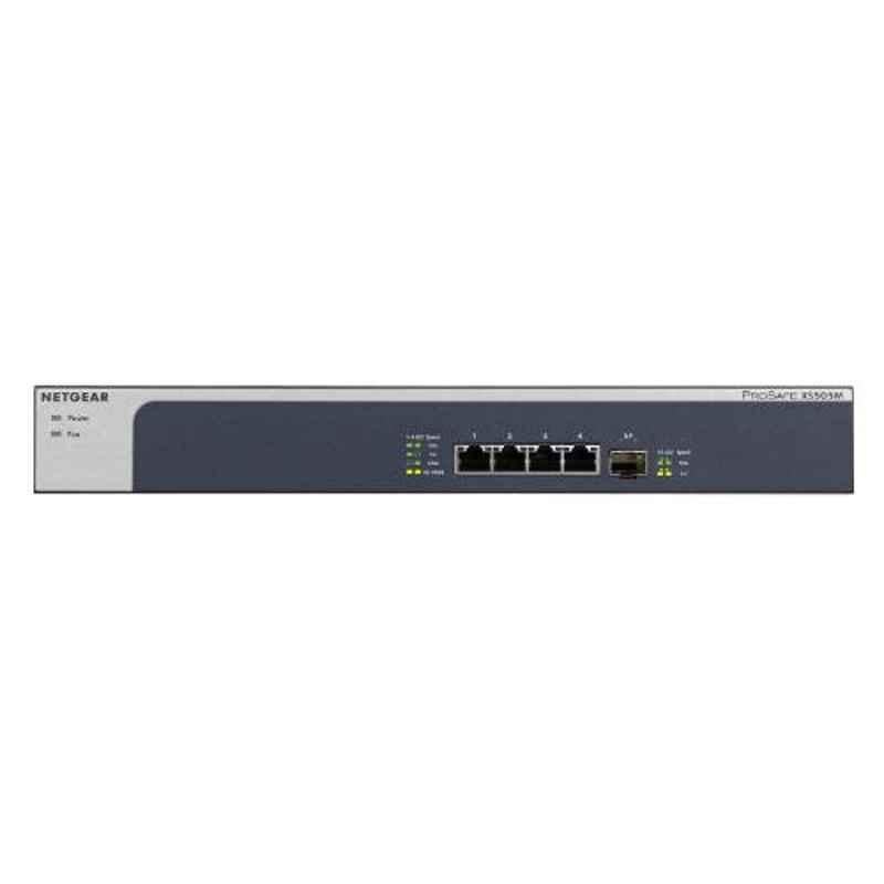 Netgear 5 Port 10 Multi Gigabit 5 Speed Unmanaged Switches with 1 Sfp Plus Shared Port, XS505M