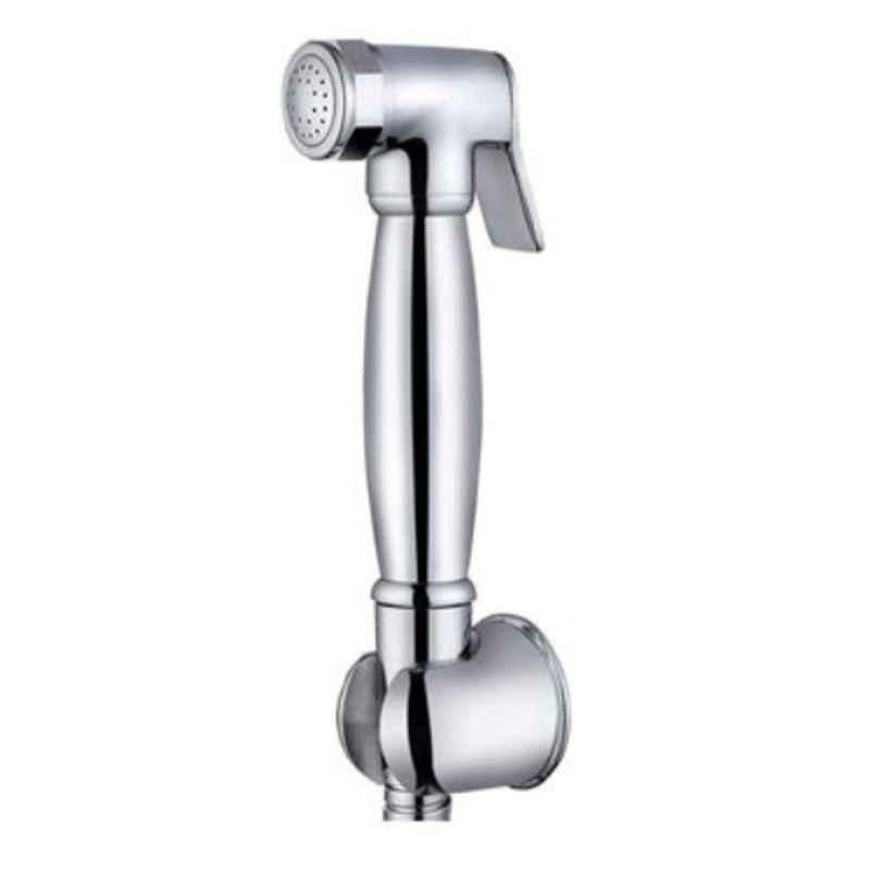 Milano G1/2 1.2m Brass Silver Shut-Off Hand Sprayer