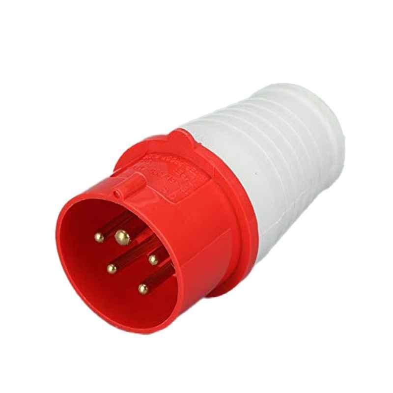 32A 5 Pin Waterproof Industrial Male Female Plug Socket