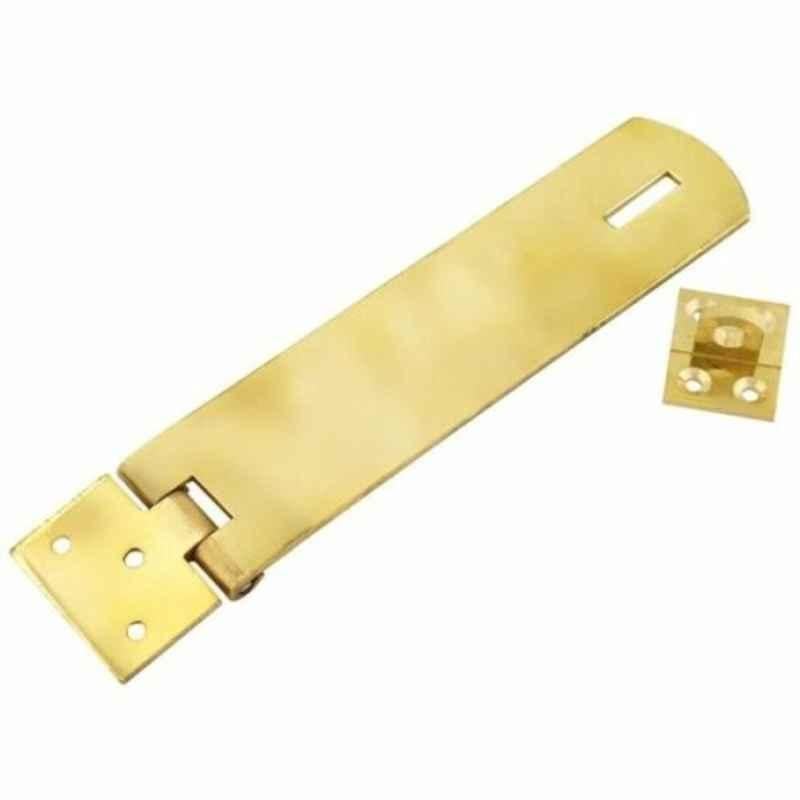 Robustline 6 inch Gold Brass Hasp & Staple