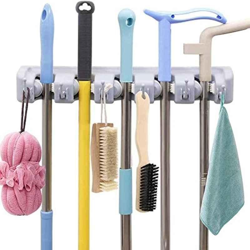 Rubik Grey Mop & Broom Holder