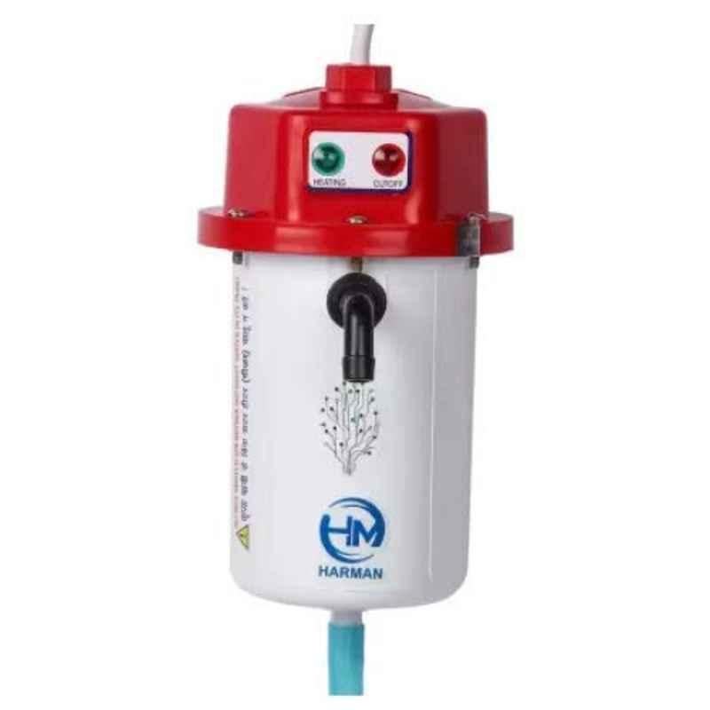 HM 3000W 1L Instant Portable Red Water Geyser, HM-2212