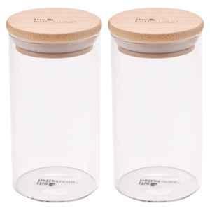 The Better Home 300ml Borosilicate Glass Kitchen Container (Pack of 2)