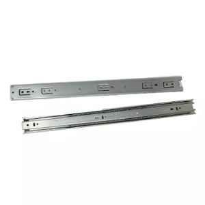 Harrison 500mm 45kg Steel HQ Cold Rolled Zinc Finish Telescopic Ball Bearing Slide, 0805