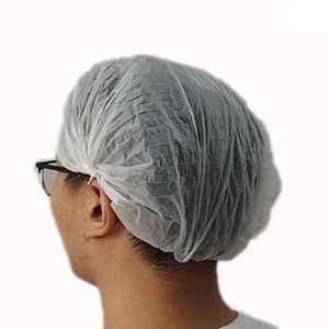 C-Cure White Disposable Shower Cap (Pack of 100)