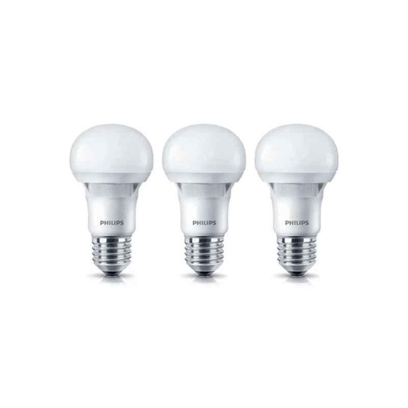 Philips 3Pcs Cool Day Light Essential LED Bulb, LEDB55W3PKDL