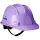 Karam Violet Plastic Cradle Ratchet Type Safety Helmet, PN-521 (Pack of 10)