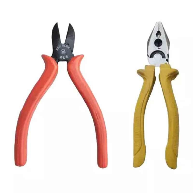 Sky Blue 2 Pcs 7.8 inch Lineman Plier Combo, SBE_PLIER_COMBOS_COMBO_661