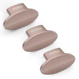 Plantex Knobs for Drawer/Small Drawer Knobs/Knobs for Cabinets/Pull-Push Knobs for Kitchen/Bedroom Drawer (Pack of 3) Oval, Rembo