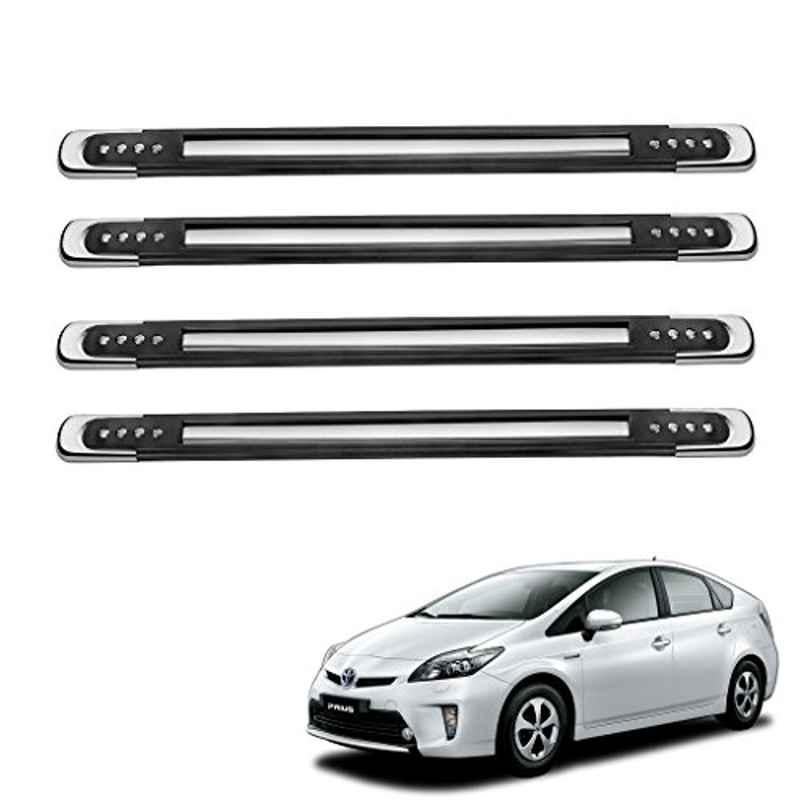 Kozdiko 4 Pcs Designer Black Bumper Protector Set for Toyota Prius, Koz-27682