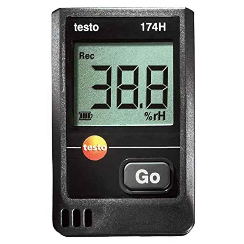 Testo 174-H Temperature And Humidity Mini Data Logger (Range: -20�C To 70�C) For Food Industry, Refrigerator Trucks, Reefer Ships, Warehouse Alongwith Calibration Certificate By Instrukart